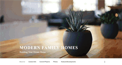 Desktop Screenshot of modernfamilyhomes.com